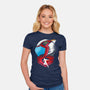 Ken The Eagle-Womens-Fitted-Tee-RamenBoy