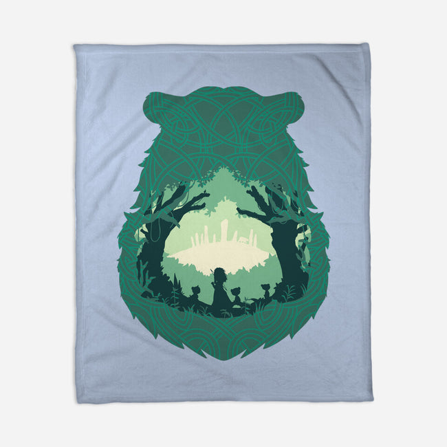 Merida’s Fate-None-Fleece-Blanket-RamenBoy