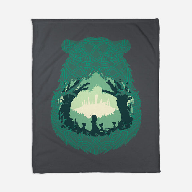 Merida’s Fate-None-Fleece-Blanket-RamenBoy