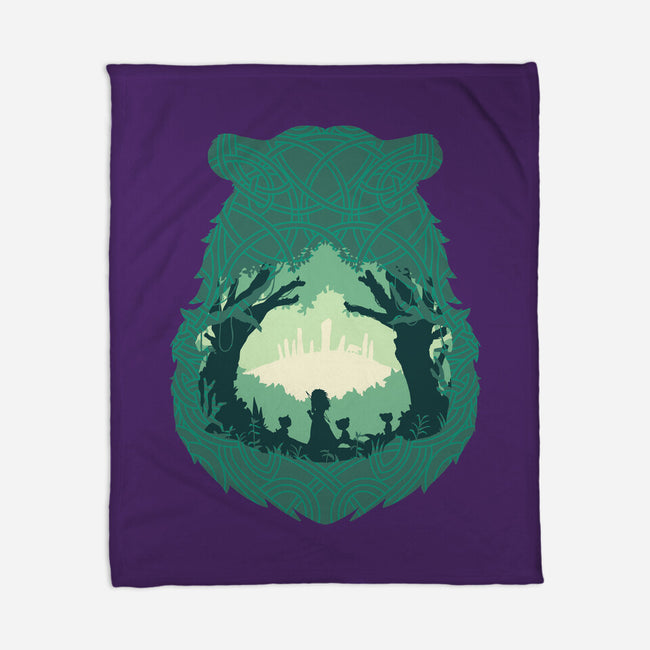 Merida’s Fate-None-Fleece-Blanket-RamenBoy