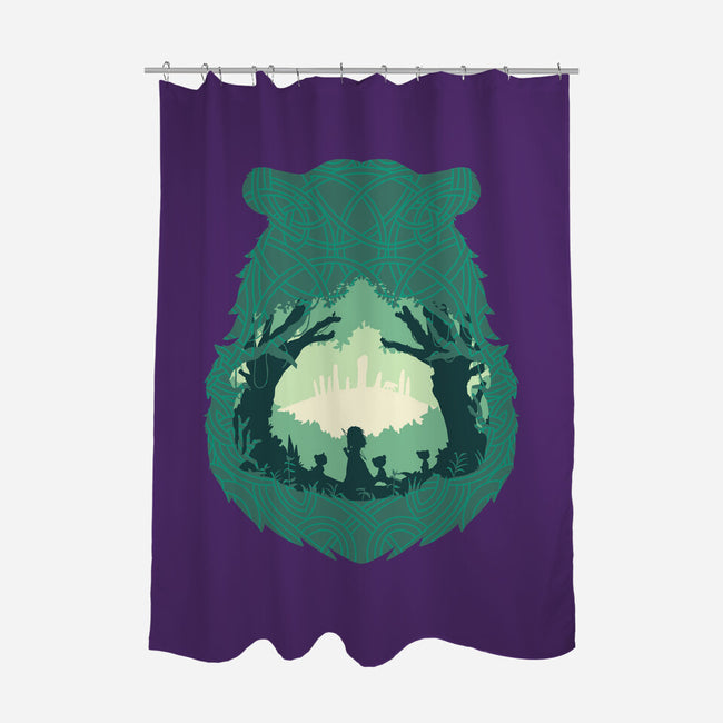 Merida’s Fate-None-Polyester-Shower Curtain-RamenBoy