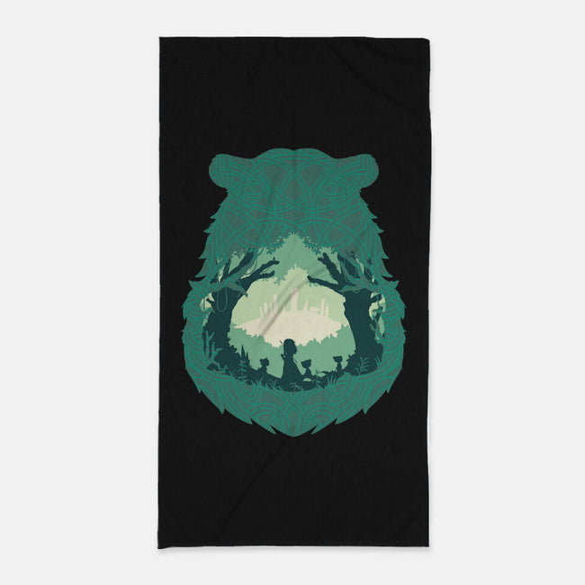 Merida’s Fate-None-Beach-Towel-RamenBoy