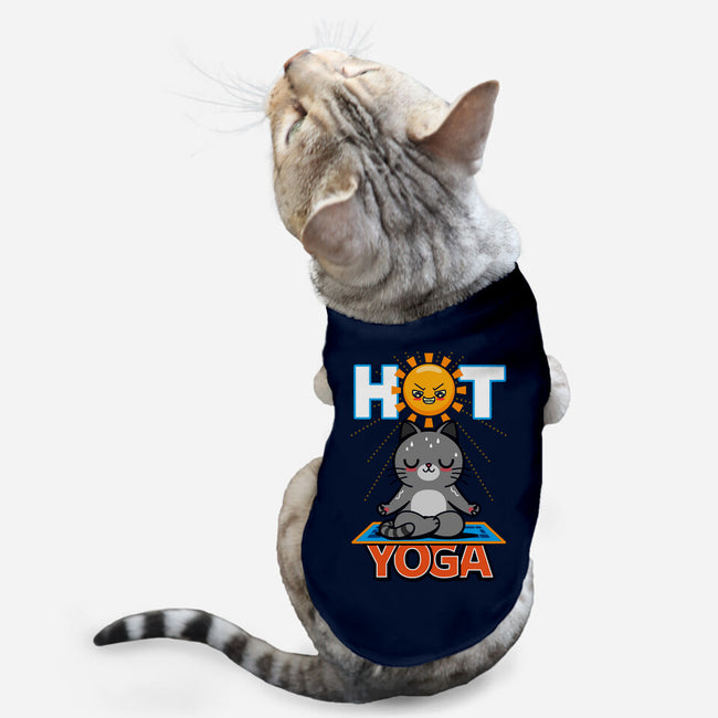 Hot Yoga-Cat-Basic-Pet Tank-Boggs Nicolas