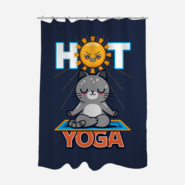 Hot Yoga-None-Polyester-Shower Curtain-Boggs Nicolas