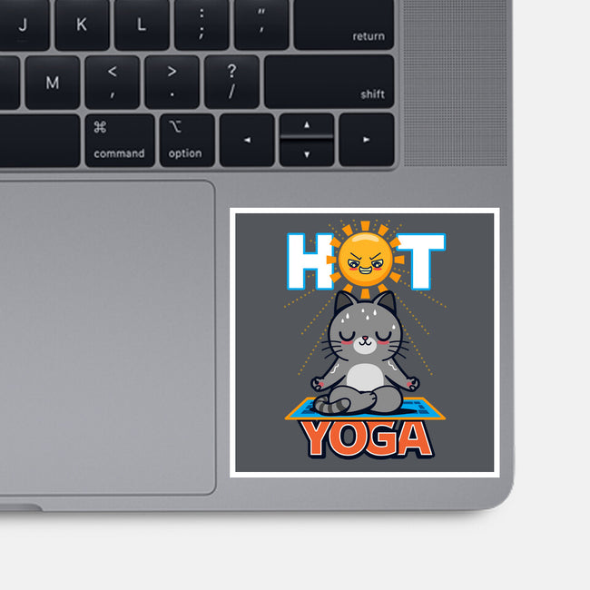 Hot Yoga-None-Glossy-Sticker-Boggs Nicolas