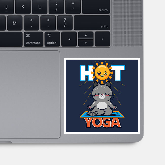 Hot Yoga-None-Glossy-Sticker-Boggs Nicolas