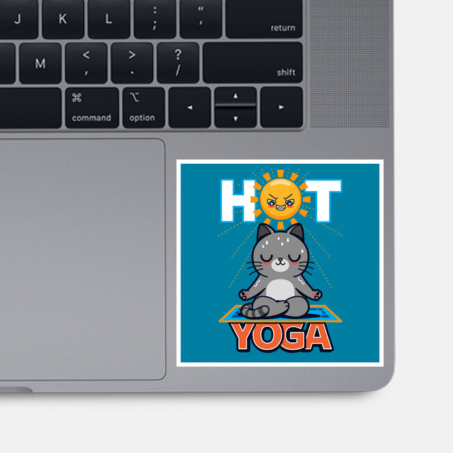 Hot Yoga-None-Glossy-Sticker-Boggs Nicolas