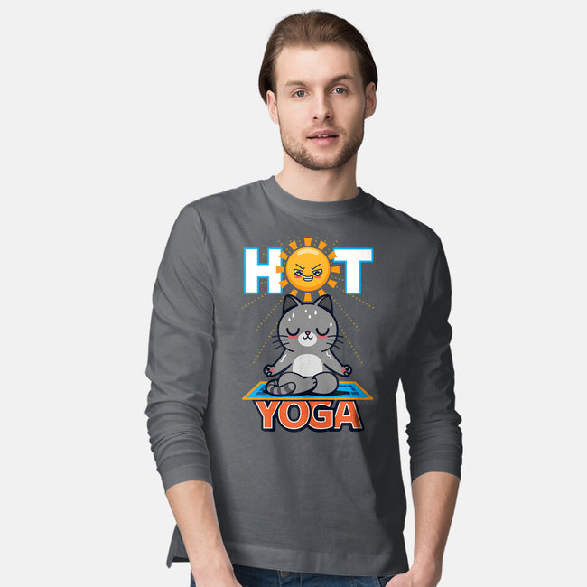 Hot Yoga-Mens-Long Sleeved-Tee-Boggs Nicolas