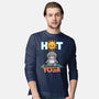 Hot Yoga-Mens-Long Sleeved-Tee-Boggs Nicolas