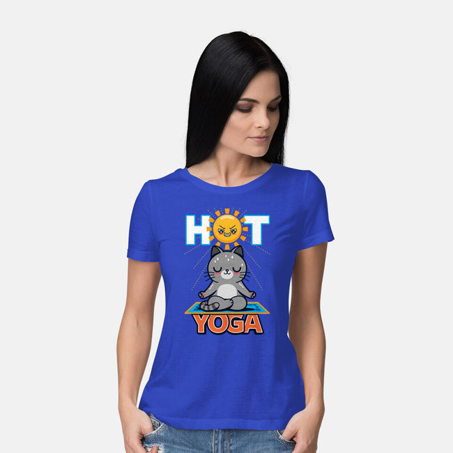 Hot Yoga-Womens-Basic-Tee-Boggs Nicolas