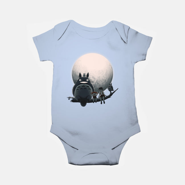 Neighbor's Moon-Baby-Basic-Onesie-rmatix