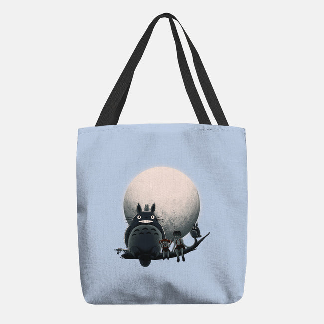 Neighbor's Moon-None-Basic Tote-Bag-rmatix