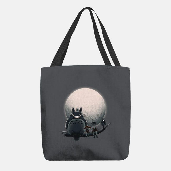 Neighbor's Moon-None-Basic Tote-Bag-rmatix