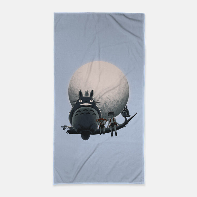 Neighbor's Moon-None-Beach-Towel-rmatix