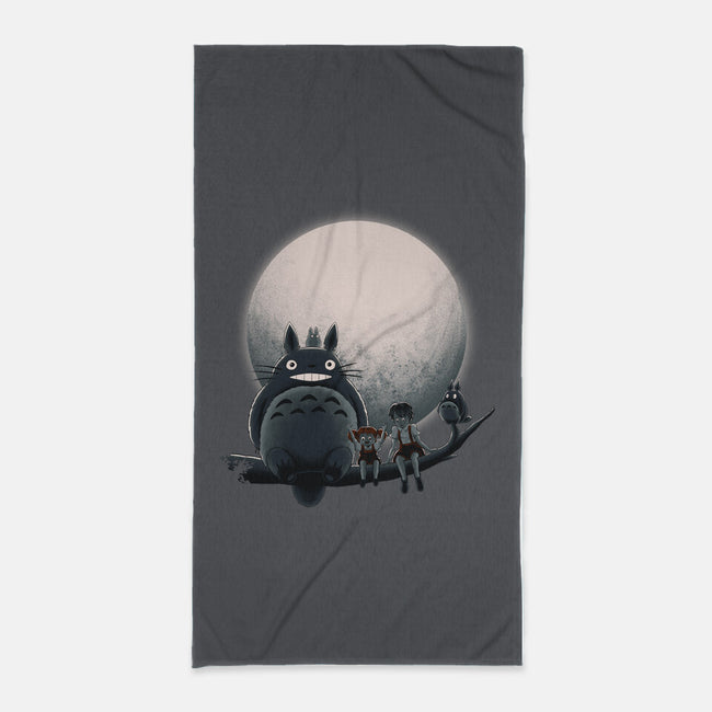 Neighbor's Moon-None-Beach-Towel-rmatix