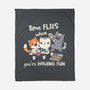 Time Flies-None-Fleece-Blanket-Freecheese