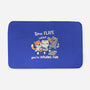 Time Flies-None-Memory Foam-Bath Mat-Freecheese