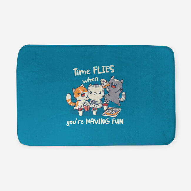 Time Flies-None-Memory Foam-Bath Mat-Freecheese