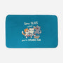 Time Flies-None-Memory Foam-Bath Mat-Freecheese