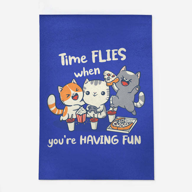 Time Flies-None-Outdoor-Rug-Freecheese