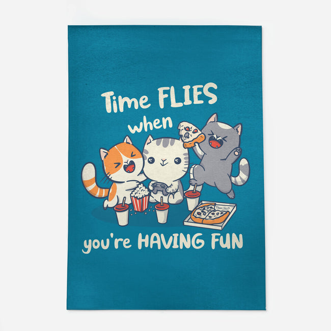 Time Flies-None-Outdoor-Rug-Freecheese