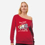 Time Flies-Womens-Off Shoulder-Sweatshirt-Freecheese