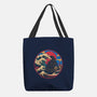 God Of Kanagawa Wave-None-Basic Tote-Bag-turborat14