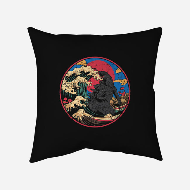 God Of Kanagawa Wave-None-Removable Cover-Throw Pillow-turborat14