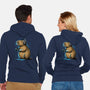 Capy-Gamer-Unisex-Zip-Up-Sweatshirt-GoshWow