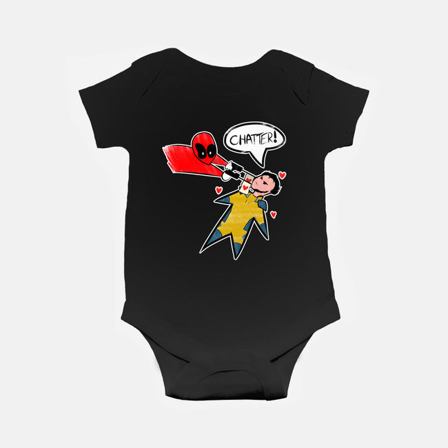 The Chatty Mercenary-Baby-Basic-Onesie-AqueleJutsu