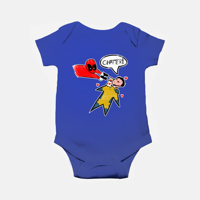 The Chatty Mercenary-Baby-Basic-Onesie-AqueleJutsu