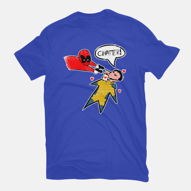 The Chatty Mercenary-Unisex-Basic-Tee-AqueleJutsu