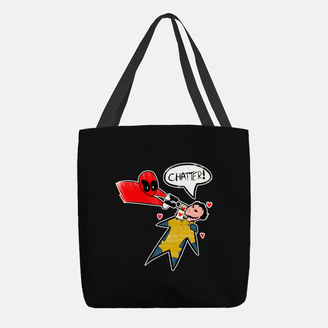 The Chatty Mercenary-None-Basic Tote-Bag-AqueleJutsu