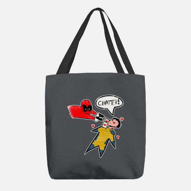 The Chatty Mercenary-None-Basic Tote-Bag-AqueleJutsu