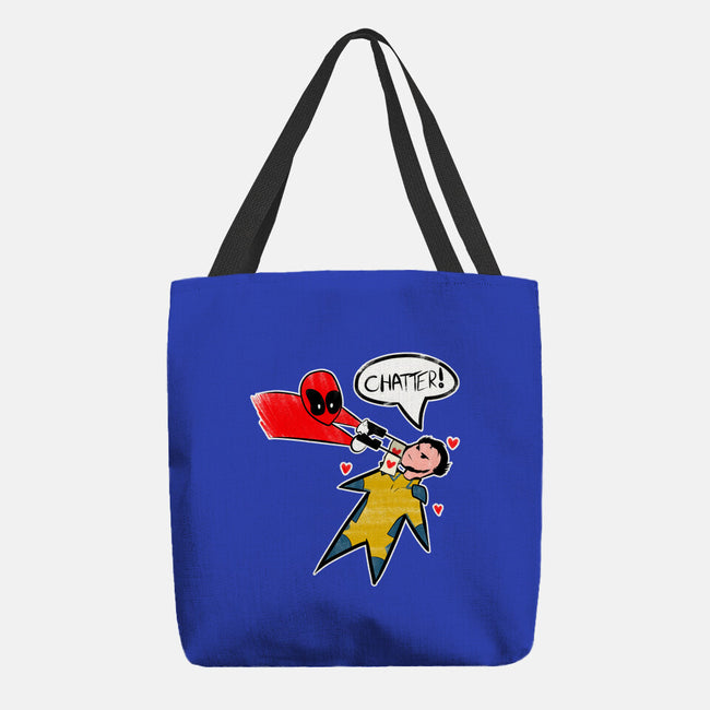 The Chatty Mercenary-None-Basic Tote-Bag-AqueleJutsu