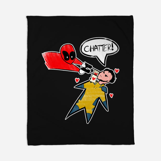 The Chatty Mercenary-None-Fleece-Blanket-AqueleJutsu