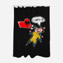 The Chatty Mercenary-None-Polyester-Shower Curtain-AqueleJutsu