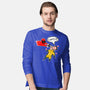 The Chatty Mercenary-Mens-Long Sleeved-Tee-AqueleJutsu