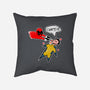 The Chatty Mercenary-None-Removable Cover w Insert-Throw Pillow-AqueleJutsu