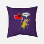 The Chatty Mercenary-None-Removable Cover w Insert-Throw Pillow-AqueleJutsu