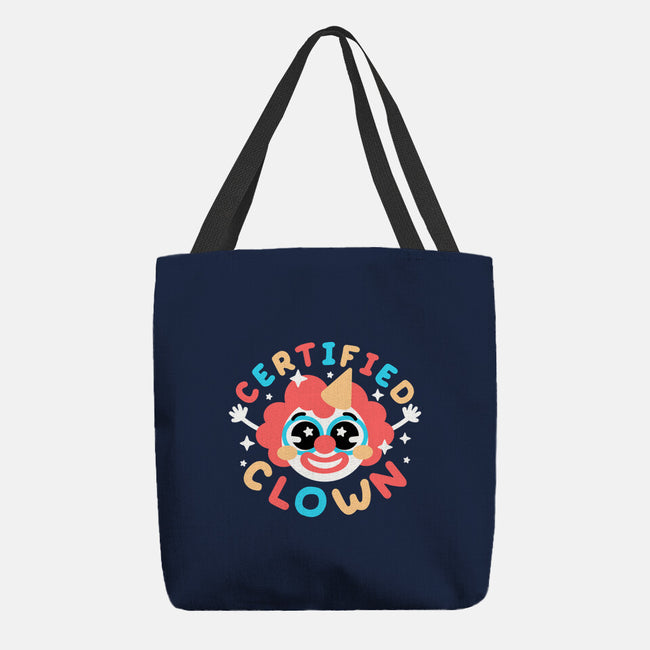 Certified Clown-None-Basic Tote-Bag-NemiMakeit