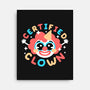 Certified Clown-None-Stretched-Canvas-NemiMakeit