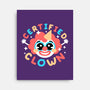 Certified Clown-None-Stretched-Canvas-NemiMakeit