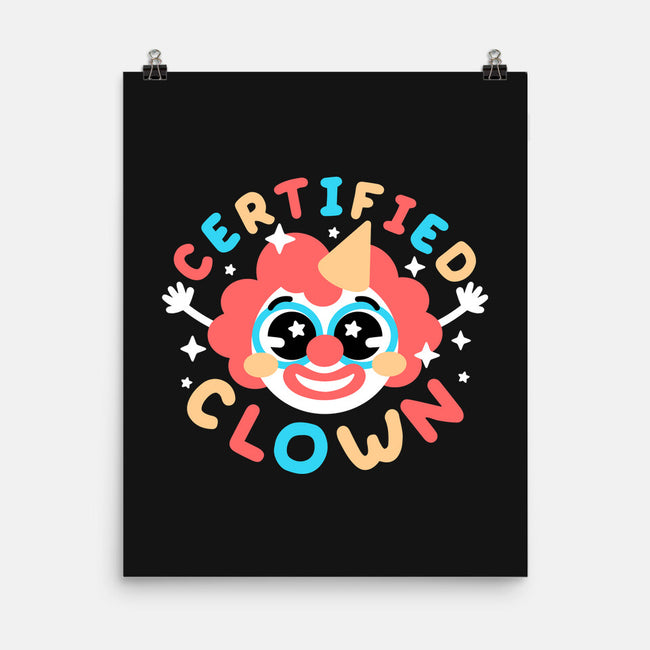 Certified Clown-None-Matte-Poster-NemiMakeit