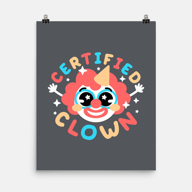 Certified Clown-None-Matte-Poster-NemiMakeit