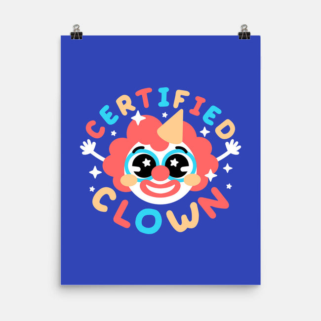 Certified Clown-None-Matte-Poster-NemiMakeit