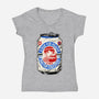 Japanese Beer-Womens-V-Neck-Tee-Hafaell