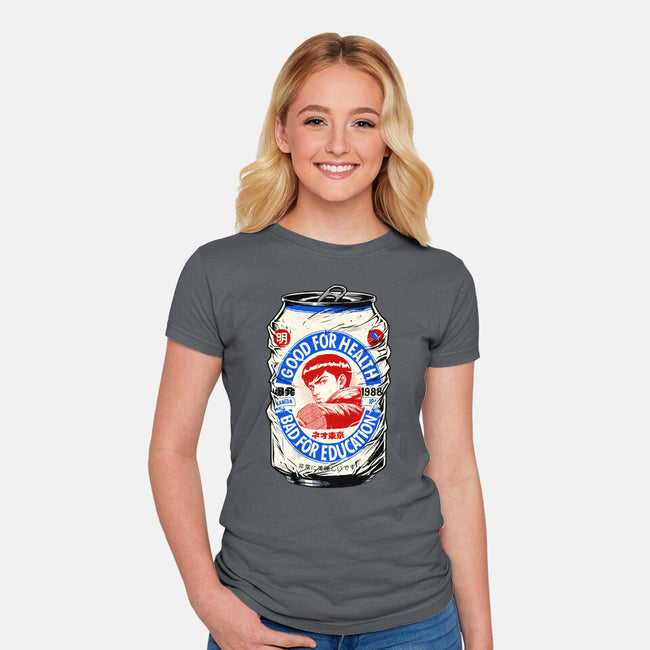 Japanese Beer-Womens-Fitted-Tee-Hafaell