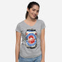 Japanese Beer-Womens-V-Neck-Tee-Hafaell