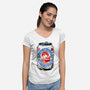 Japanese Beer-Womens-V-Neck-Tee-Hafaell